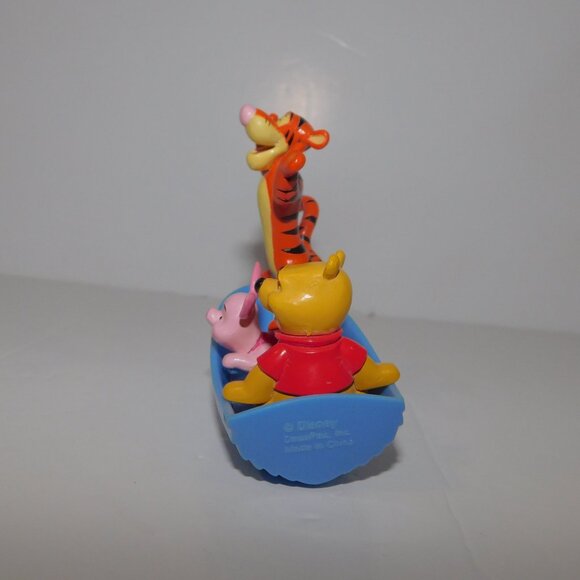Disney Winnie the Pooh Tigger & Piglet in Row Boat Figure 3.5" PVC - Picture 4 of 6